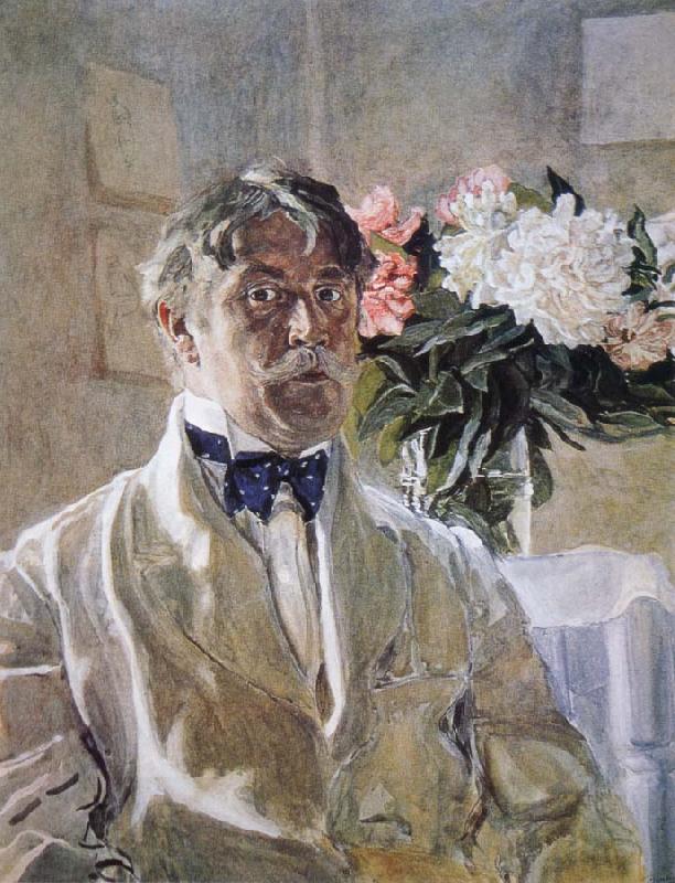 Alexander Yakovlevich GOLOVIN Self-Portrait oil painting picture